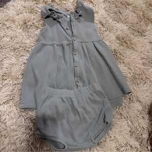 Quincy Mae dress and bloomers